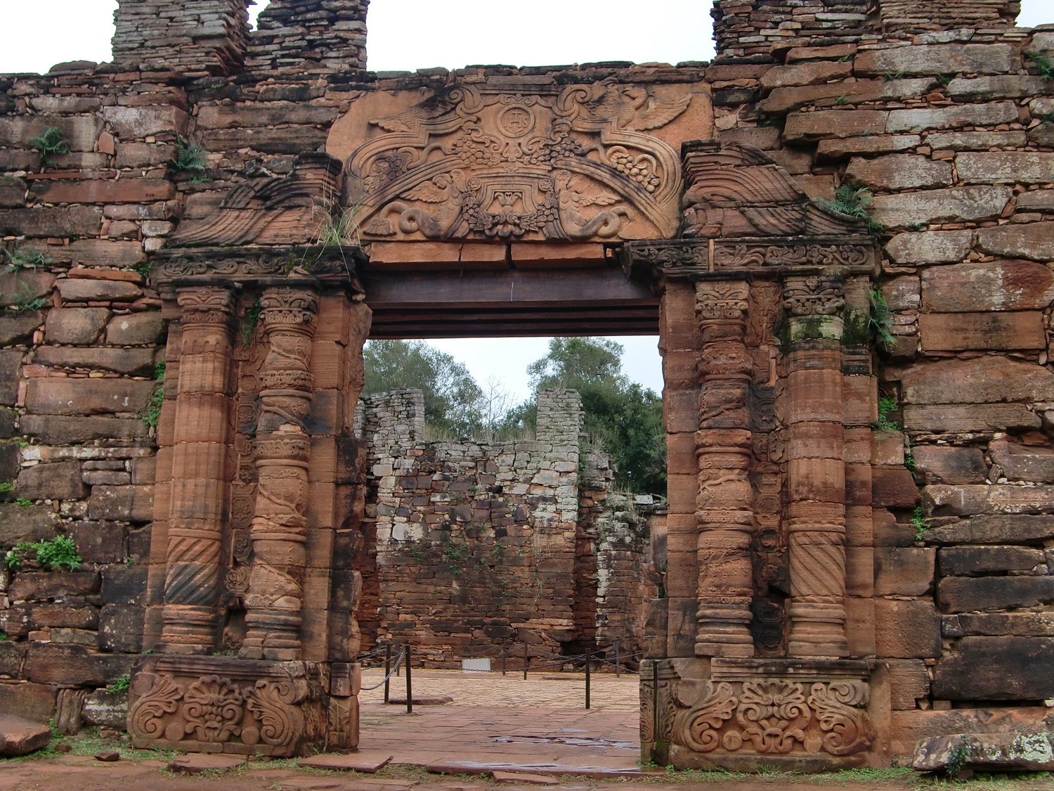 One of the side portals